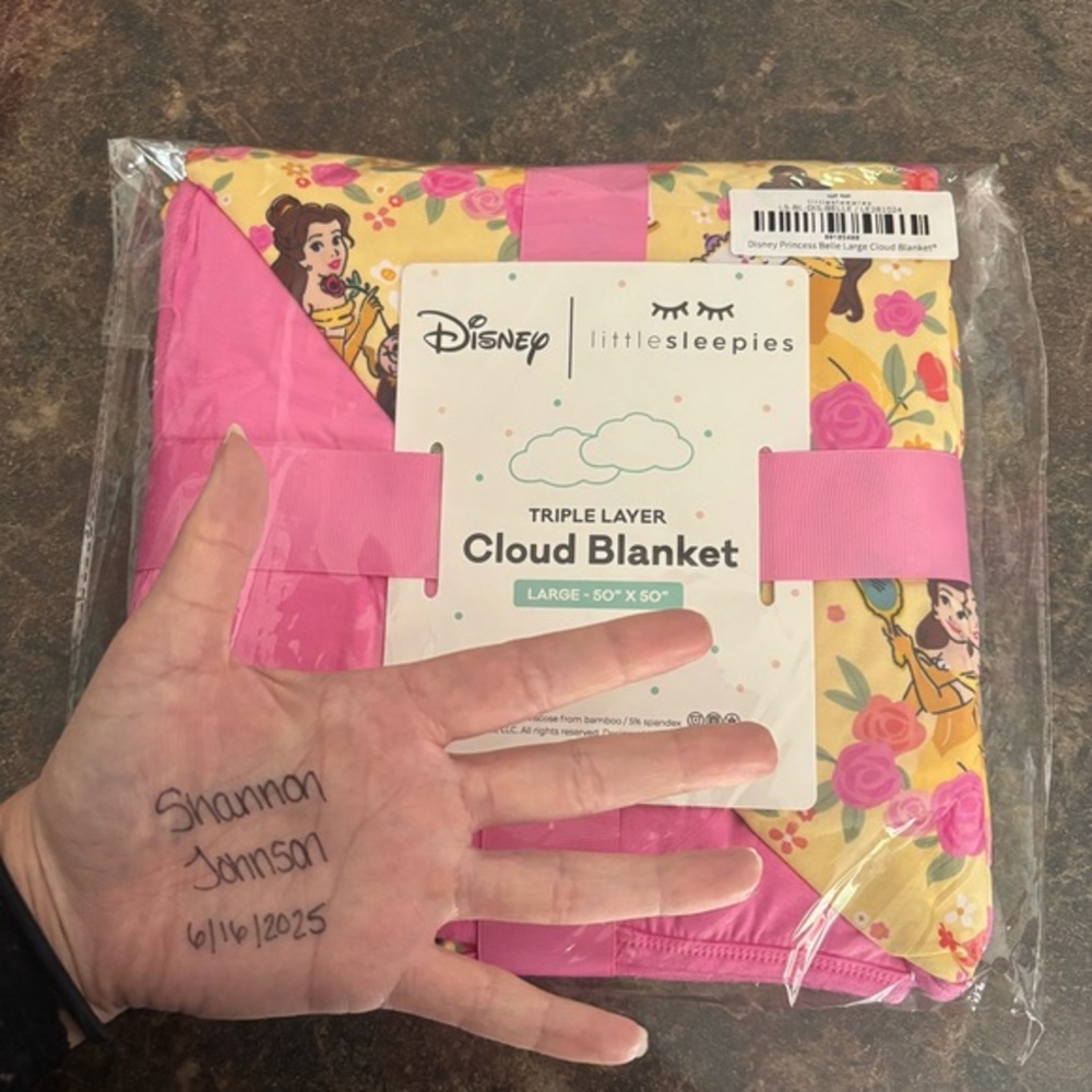 NIB Little Sleepies Belle Cloud Blanket